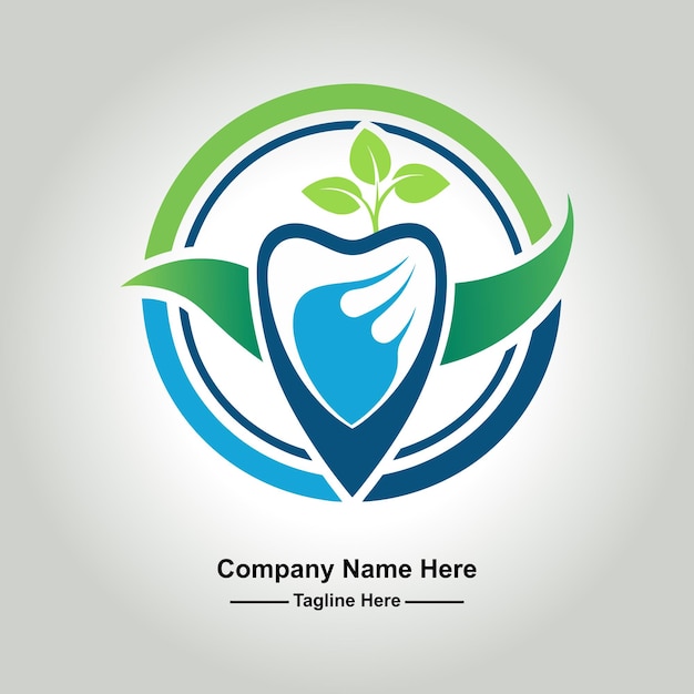 Haga el logotipo dental profesional aquí