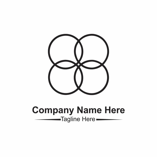 Haga el logotipo geométrico aquí