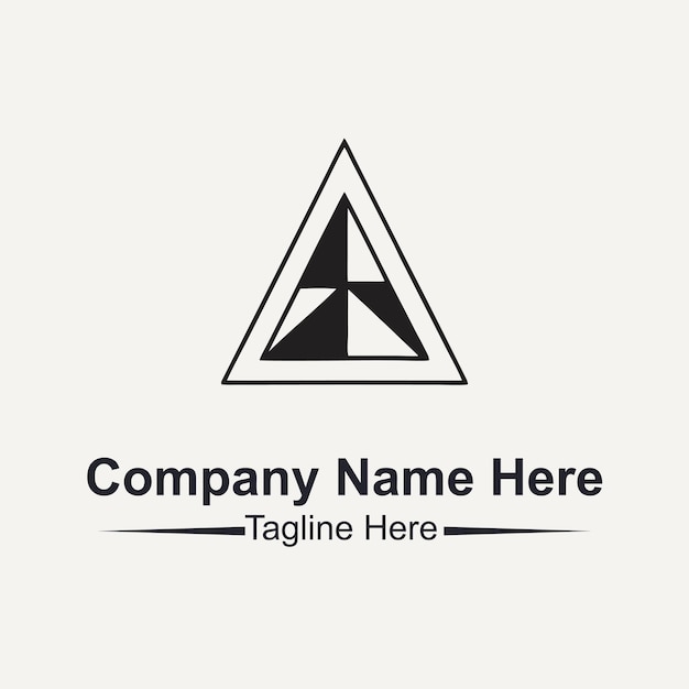 Haga el logotipo geométrico aquí