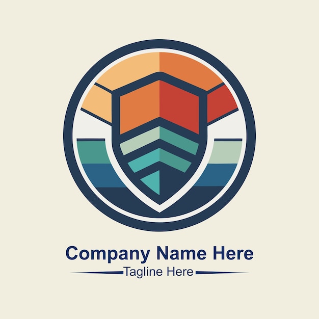 Haga el logotipo geométrico aquí