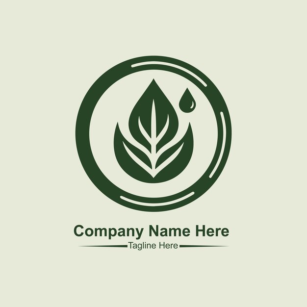 Haga el logotipo de hierbas aquí