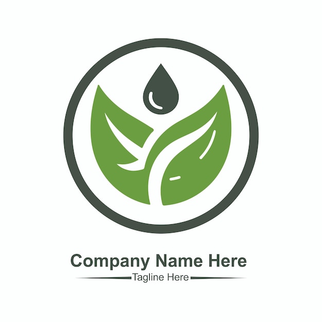 Haga el logotipo de hierbas aquí