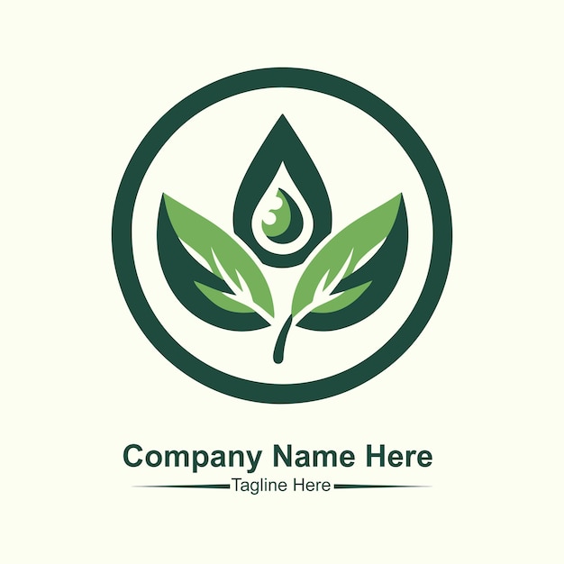 Haga el logotipo de hierbas aquí