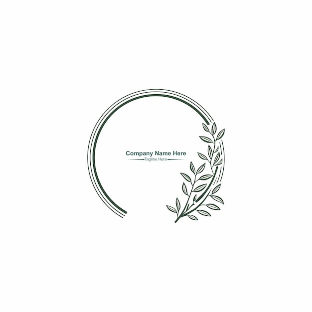 Haga el logotipo de hierbas aquí