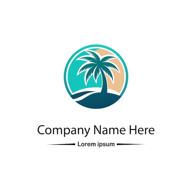 Haga el logotipo de la palmera aquí