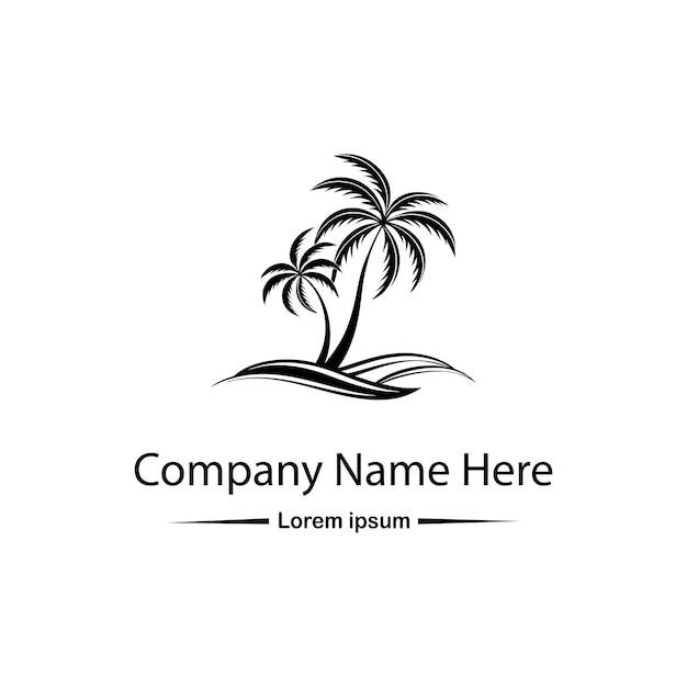 Haga el logotipo de la palmera aquí