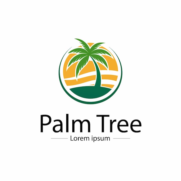 Haga el logotipo de la palmera aquí