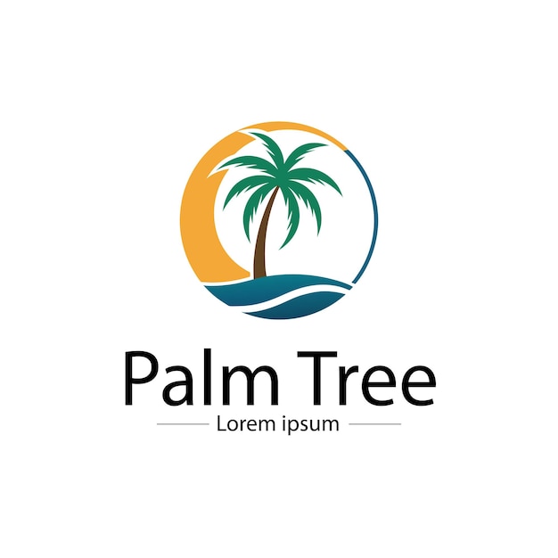 Haga el logotipo de la palmera aquí