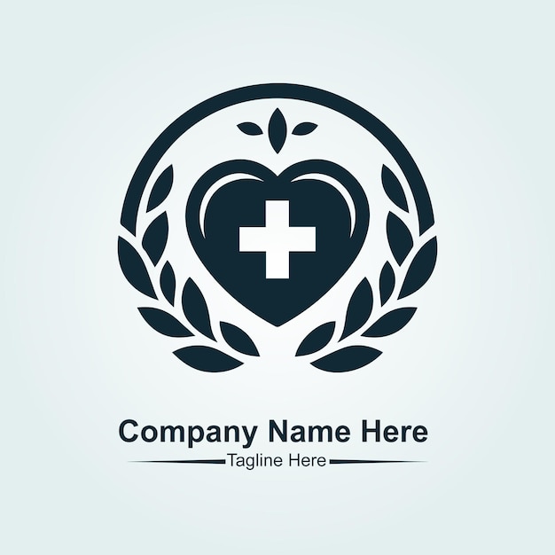 Haga el logotipo de salud médica aquí