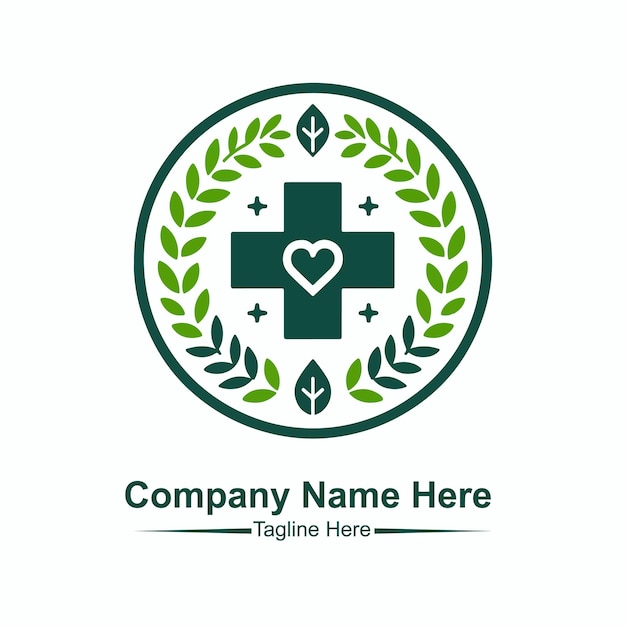 Haga el logotipo de salud médica aquí