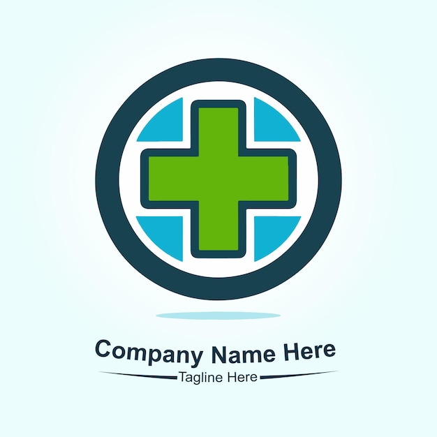 Haga el logotipo de salud médica aquí