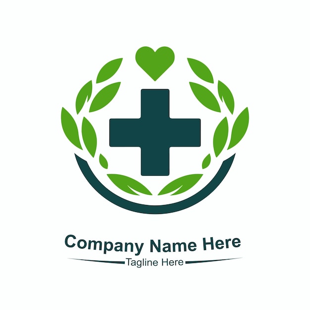 Haga el logotipo de salud médica aquí