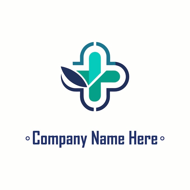 Haga el logotipo de salud médica aquí
