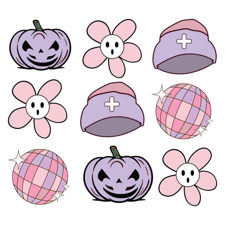 Halloween horror retro vintage espeluznante aterrador divertido espeluzgante humor calabaza Navidad