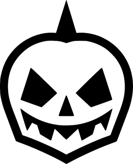 Vector halloween logo vector de alta calidad ilustración vectorial ideal para el gráfico de camisetas