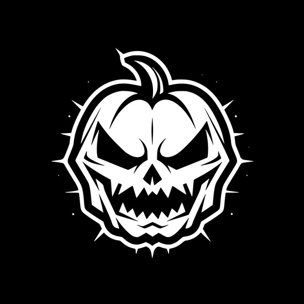 Vector halloween logo vector de alta calidad ilustración vectorial ideal para el gráfico de camisetas