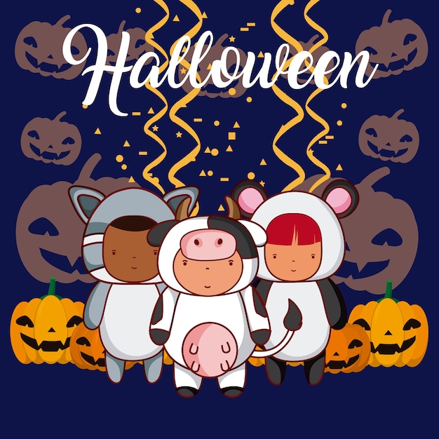 Halloween y niños