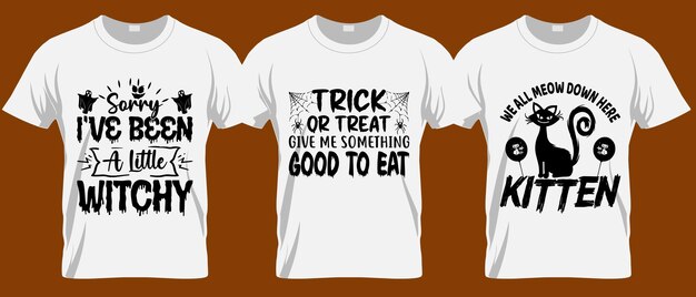 Halloween SVG Camiseta Scary Halloween Sombrero de bruja de Halloween Camiseta