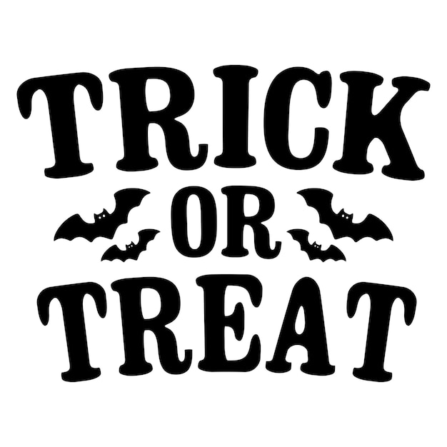 Halloween tipografía diseño de camiseta Vector
