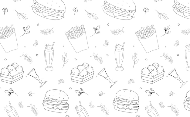 La hamburguesa.