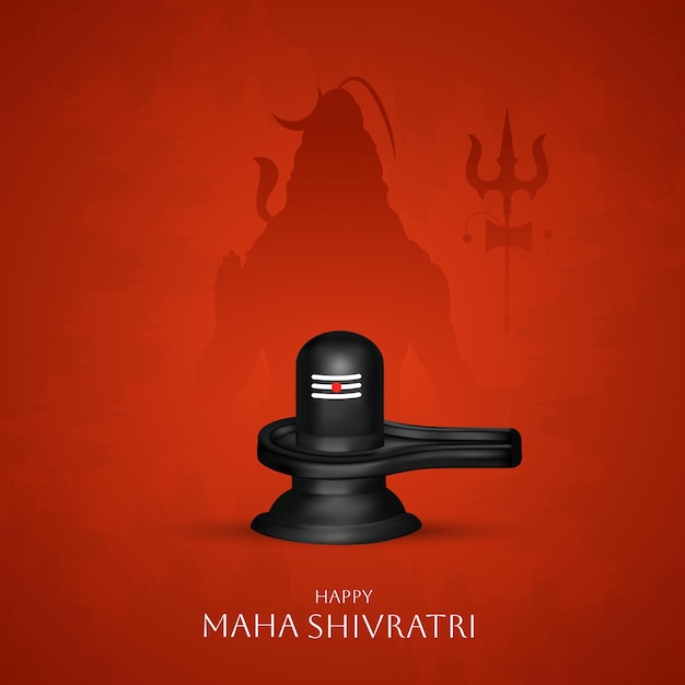 Happy Maha Shivaratri Diseño de publicaciones en redes sociales