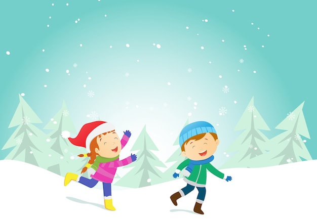 Happy Winter Kids