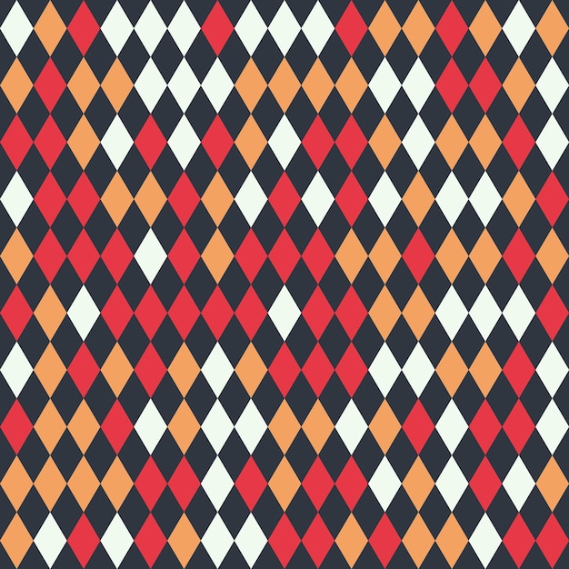 Harlequin Diamond Pattern Bold Argyle