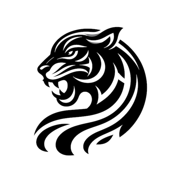 Harmonía en los tonos Elegancia en el diseño del logotipo de los animales