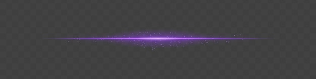Haz de luz rosa con partículas de polvo brillantes en un fondo transparente Flare horizontal radiante evoca lujo mágico y brillo cinematográfico ideal para escenas de fantasía o transiciones festivas