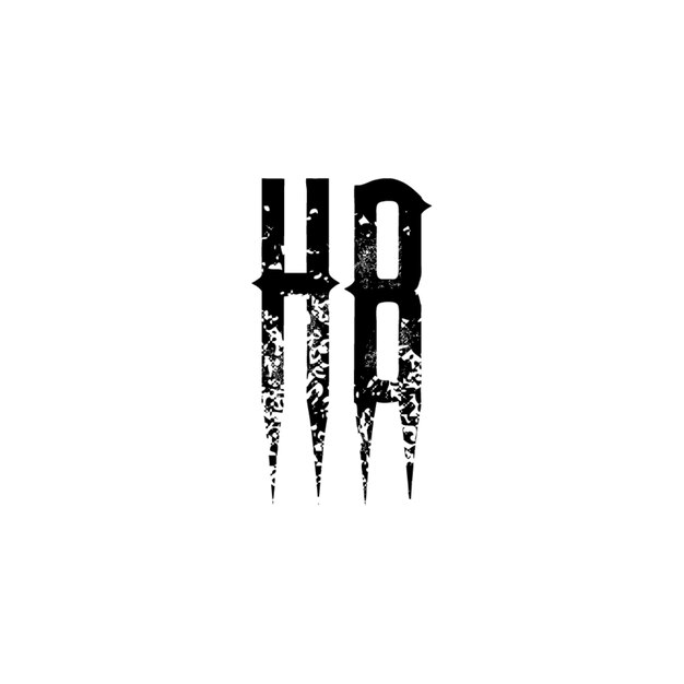 HB monograma logotipo diseño carta texto nombre símbolo monocromo logotipo alfabeto carácter simple logotipo