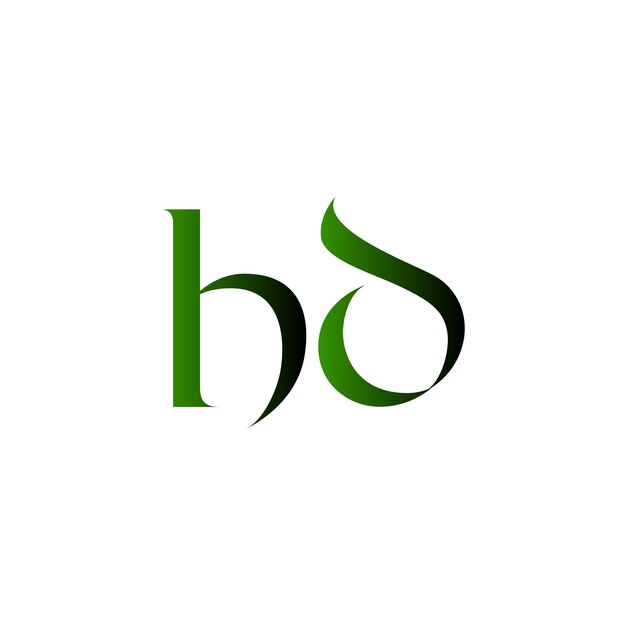 hd logotipo inicial estilo elegante
