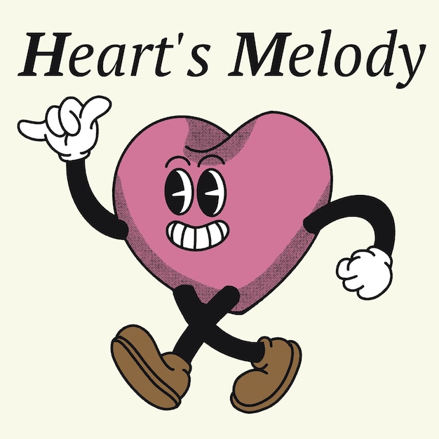 Heart39s Melody With Love Groovy Diseño de personajes