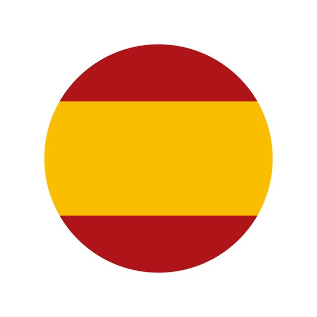 Símbolo de la bandera española.Cinta con: vector de stock (libre de  regalías) 2222204355