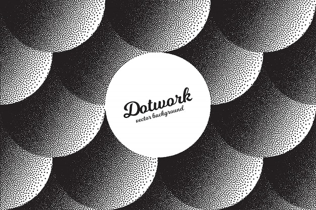 Hecho a mano Dotwork Resumen Antecedentes