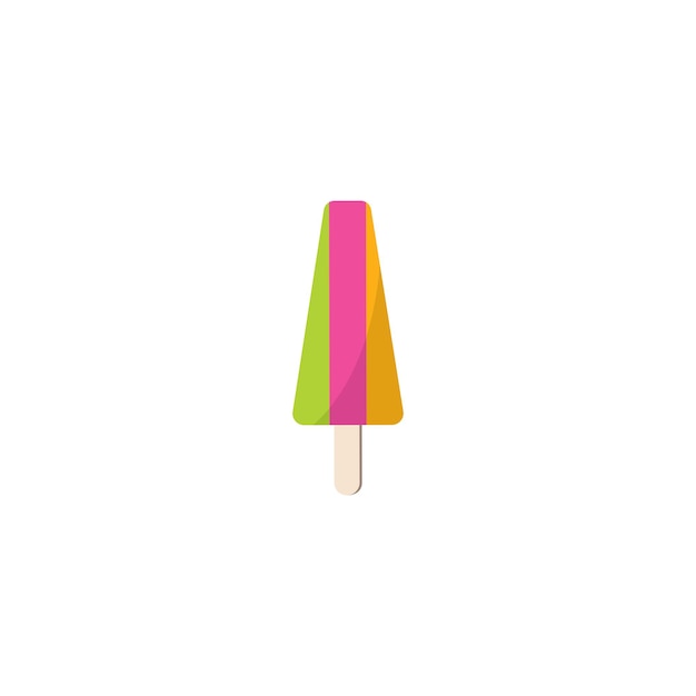 Vector helado logo vector icono ilustración
