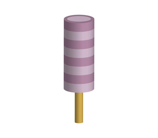 helado tridimensional