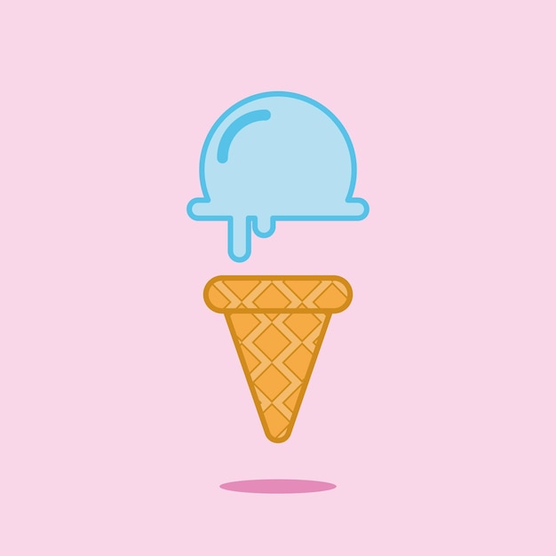 Vector helado