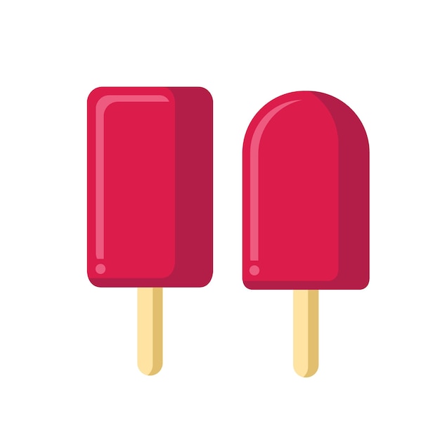 Helados rojos