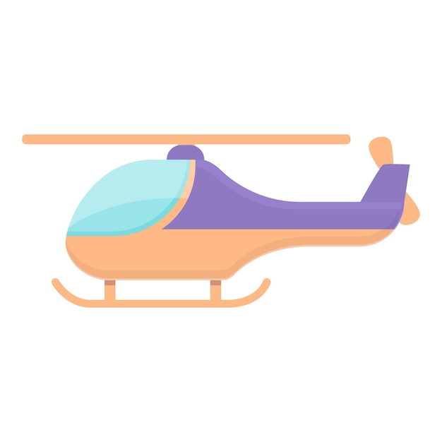 Helicóptero juguete icono dibujos animados vector Estante tienda Tienda infantil
