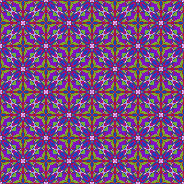 Hermosa decoración de patrones sin fisuras de fondo de patrón de hoja de flor colorida elegante abstracto