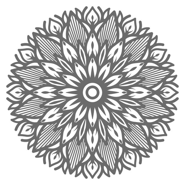 hermosa flor mandala para decorar