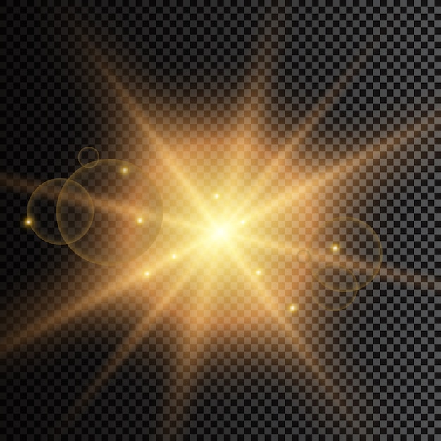 Hermosa luz blanca explota con una explosión transparente. Ilustración brillante para un efecto perfecto con destellos. Lucero. Brillo transparente del gradiente de brillo, destello brillante.