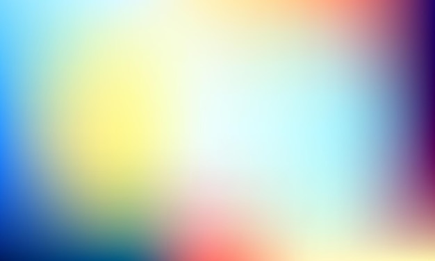 hermosa luz vectorial colorido fondo de gradiente
