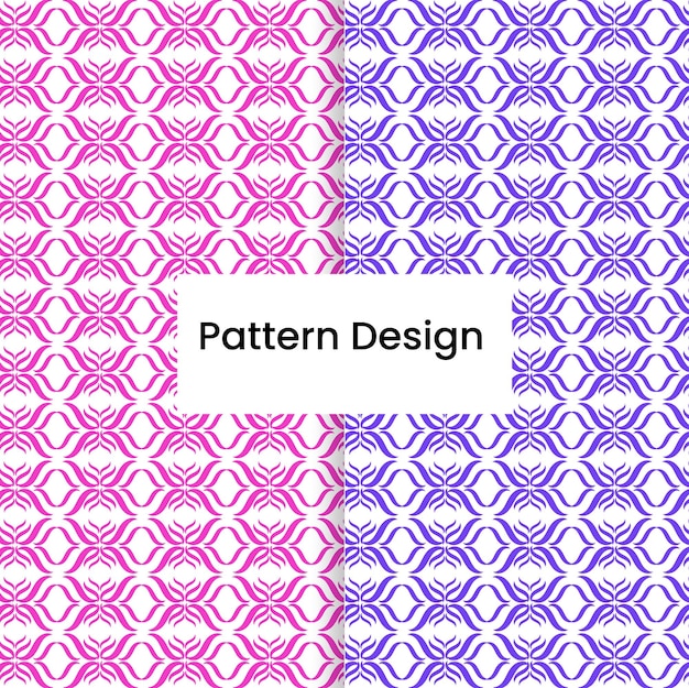 hermosa plantilla de diseño de patrón sin costuras