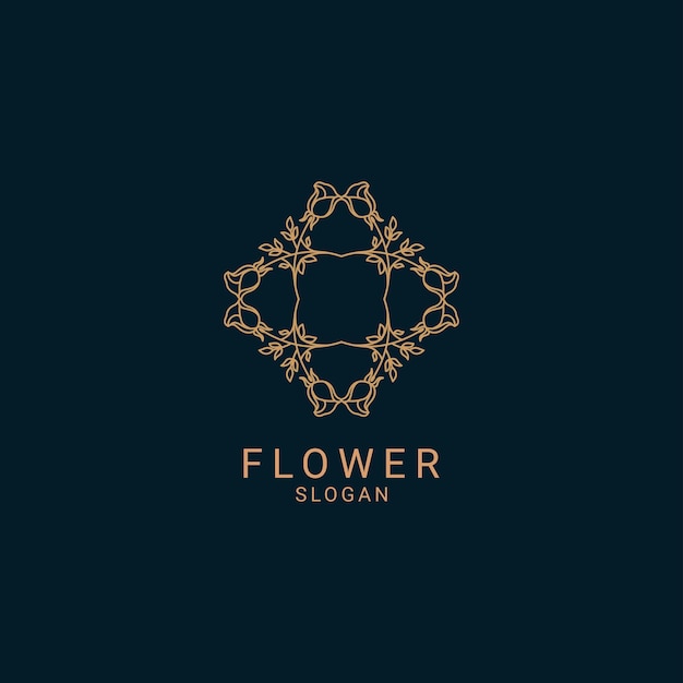 Hermosa plantilla de icono de diseño de logotipo