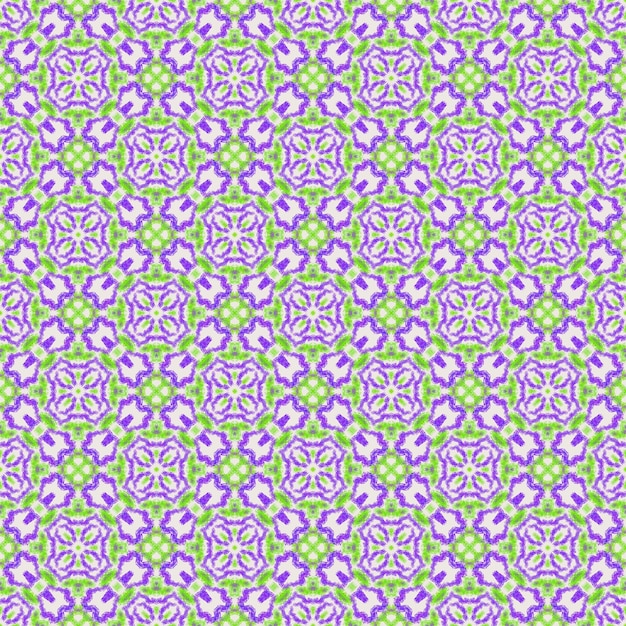 Hermosa SAFAVIEH línea violeta sin costuras y línea verde flor tela abstracta patrón arte de fondo