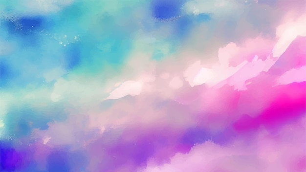 Hermosa textura de pintura de fondo de acuarela abstracta