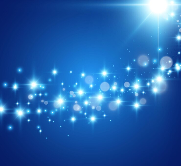 Vector hermosas chispas brillan con destellos de luz especiales en transparentes.