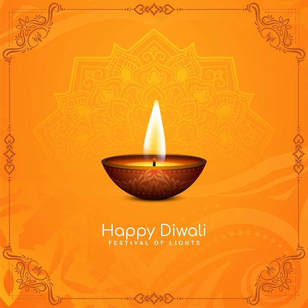 Hermosas felicitaciones de Diwali, la tradicional fiesta hindú de la India