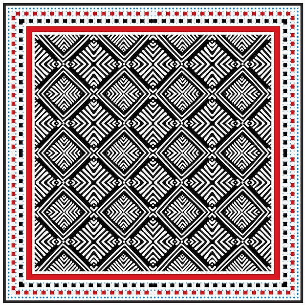 Hermosas formas geométricas arte abstracto imprimir ambos lados repetir patrón sin costuras formato de archivo vectorial